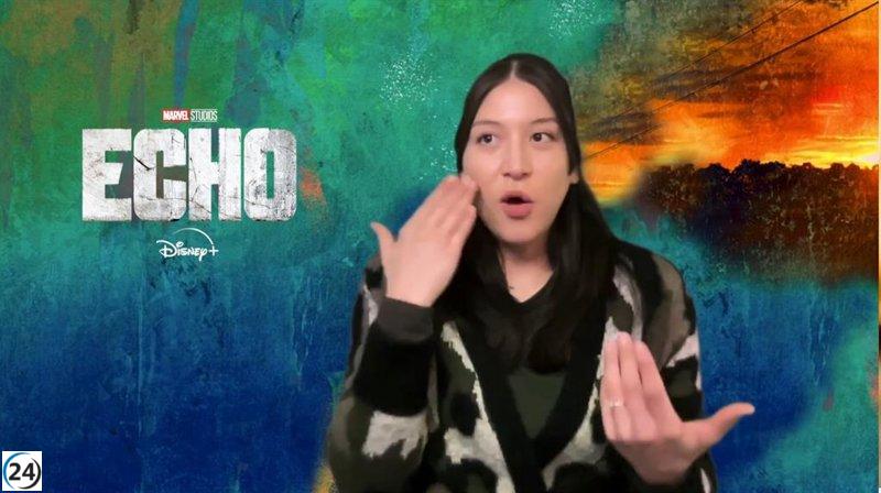 Marvel presenta a Alaqua Cox como la heroína sorda e indígena 'Echo' con el objetivo de representar y concienciar a estas comunidades.