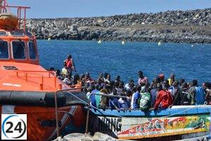 Más de 90 migrantes acceden ilegalmente a El Hierro en un cayuco