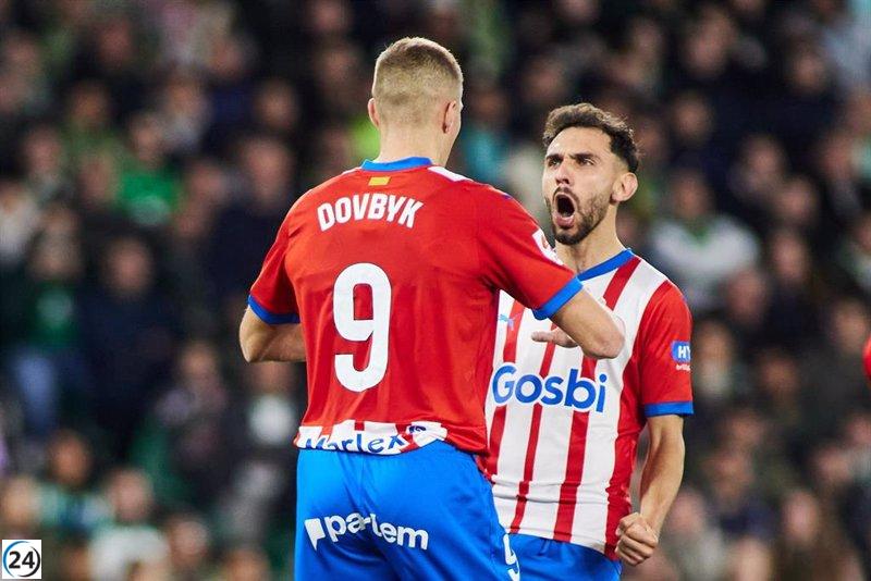 Jugadores Dovbyk y Areso brillan con goles en el triunfo de Girona y Osasuna