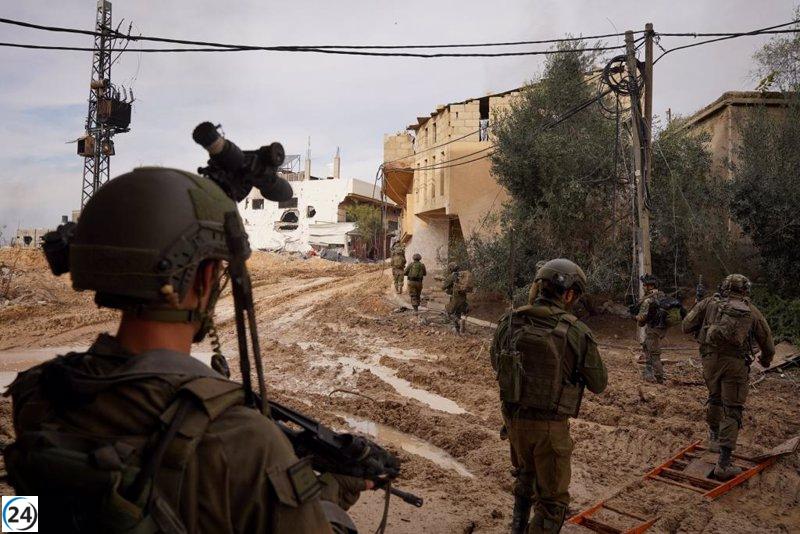 Israel estrecha el cerco a Jan Yunis como parte de su ofensiva en el sur de la Franja de Gaza.