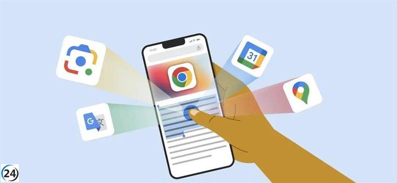 Chrome en iOS mejora funciones para una búsqueda en Internet más fácil y segura.