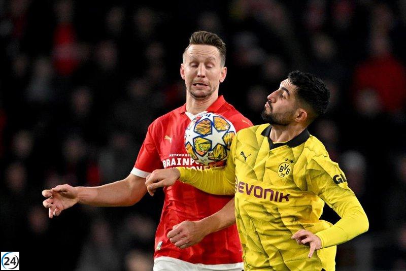El Dortmund confía en el Signal Iduna Park para vencer al PSV y De Jong.