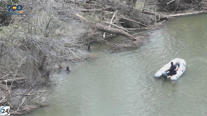 Hallan cadáver de joven Javier Márquez en río Ebro con pertenencias.