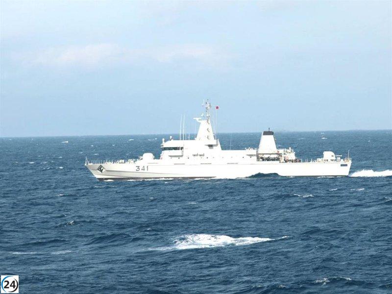 Marruecos detiene a 165 migrantes en embarcación rumbo a Canarias.