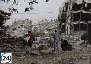 Más de 200 escuelas sufren daños en Gaza por ataques israelíes durante la guerra.