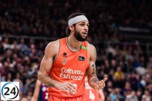 El Valencia Basket pierde terreno en la carrera hacia el 'play-in' frente al Maccabi