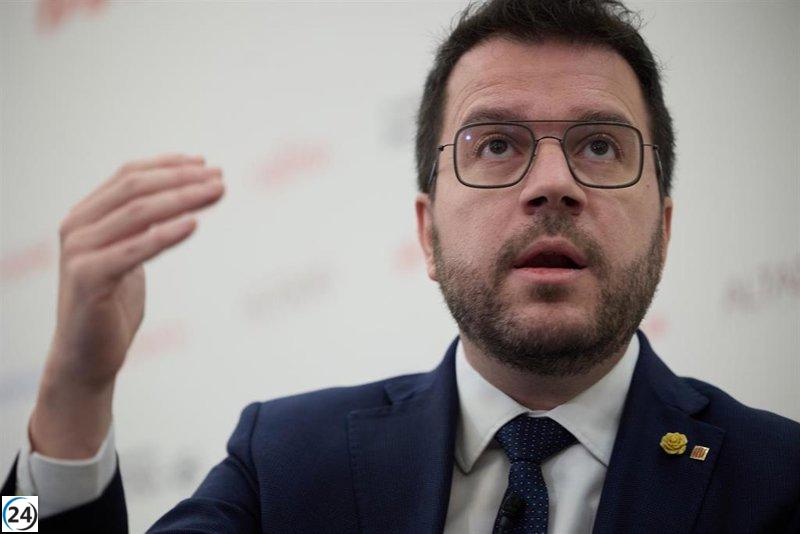 El Congreso votará pronto sobre el 'cupo catalán' propuesto por Pere Aragonès.