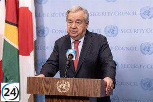 Guterres advierte sobre peligro de conflicto regional por represalias.