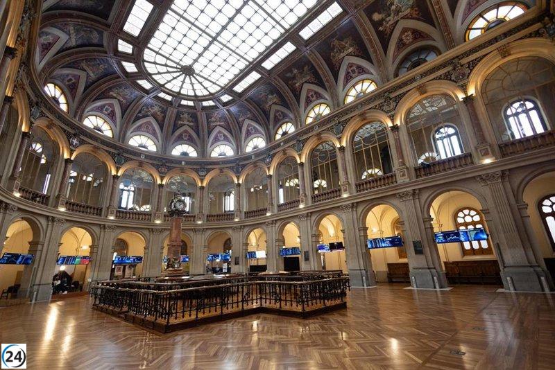 La subida del Ibex 35 despega un 1,23% y supera los 10.700 puntos gracias al impulso de la banca por los resultados de Bankinter.