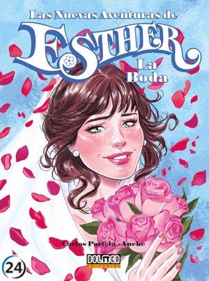 El final de la saga 'Las aventuras de Esther' finalmente revelado después de medio siglo, ilustrado por Aneke.