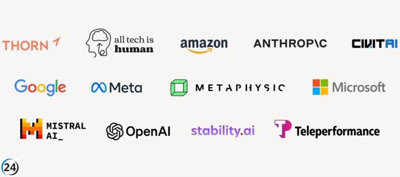 Grandes empresas tecnológicas se unen para combatir la generación de imágenes de abuso infantil usando inteligencia artificial