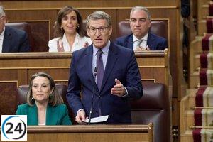 Feijóo acusa a Sánchez de buscar victimizarse y enlodar la política para movilizar al PSOE ante elecciones.