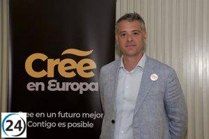César Vera liderará la candidatura de Cree en Europa para las elecciones europeas