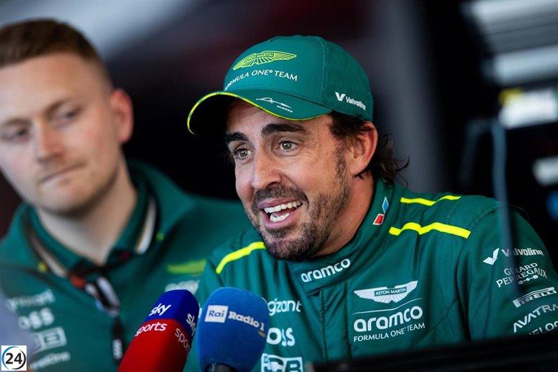 Alonso califica el fin de semana como irregular.
