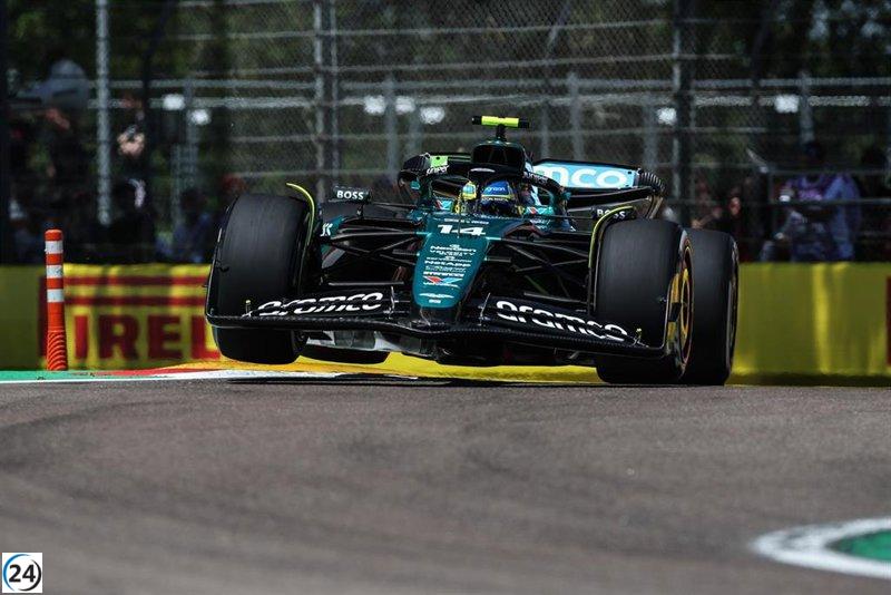 Fernando Alonso partirá desde el 'pit lane' en Imola