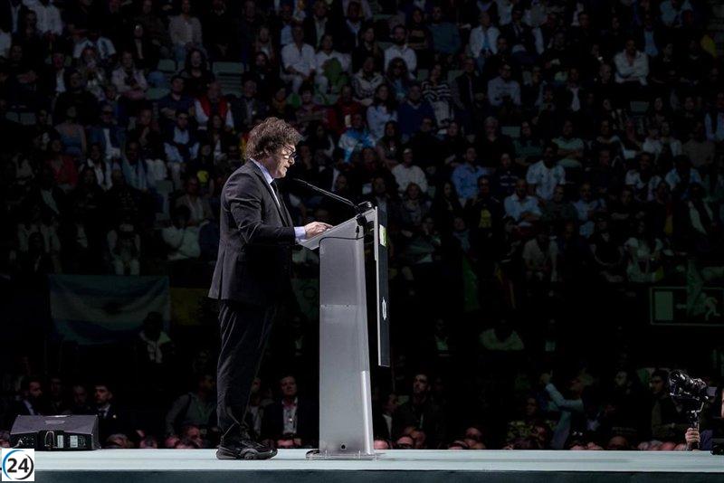 Milei critica la retirada de la embajadora española y dice que Sánchez no representa a España.