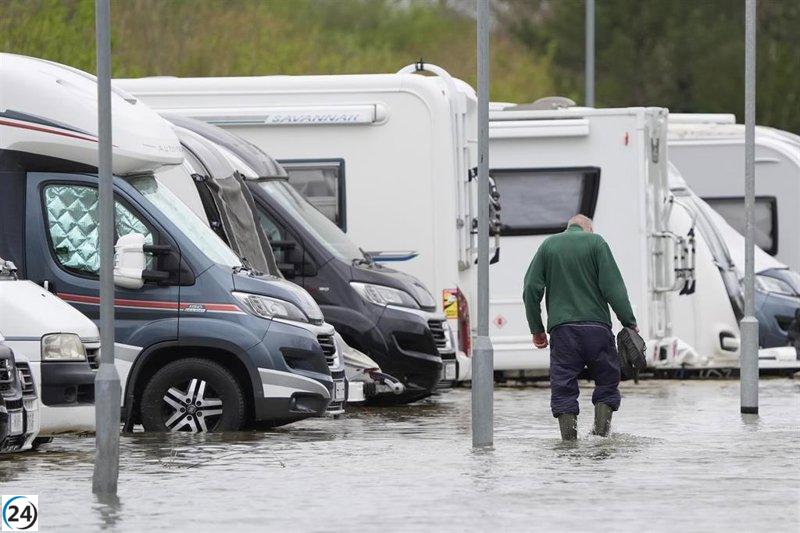 El cambio climático aumenta en un 35% la intensidad de las tormentas en Reino Unido e Irlanda, afirma estudio.