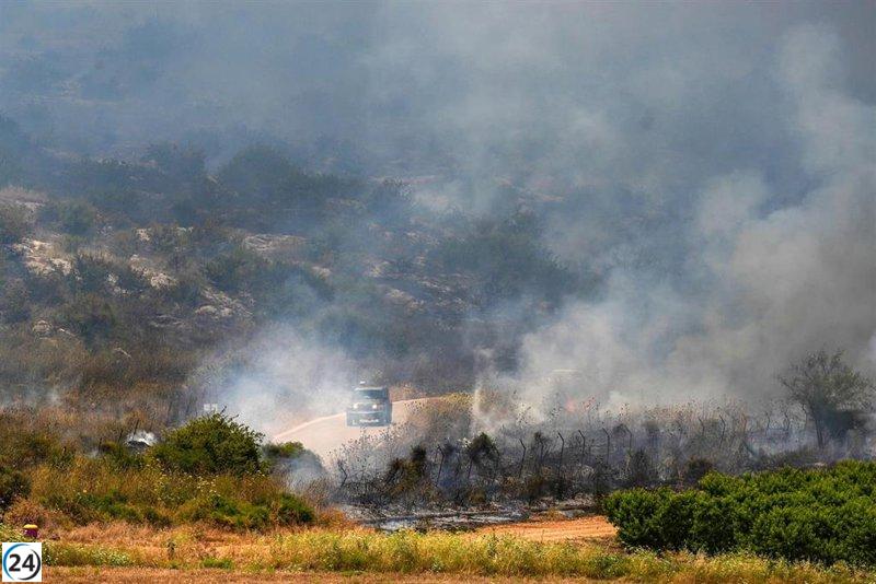 Israel ataca y mata a dos terroristas de Hezbolá en el sur de Líbano.