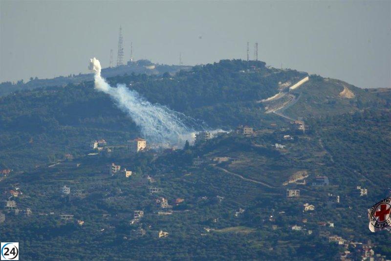HRW acusa a Israel de atacar zonas civiles en Líbano con fósforo blanco