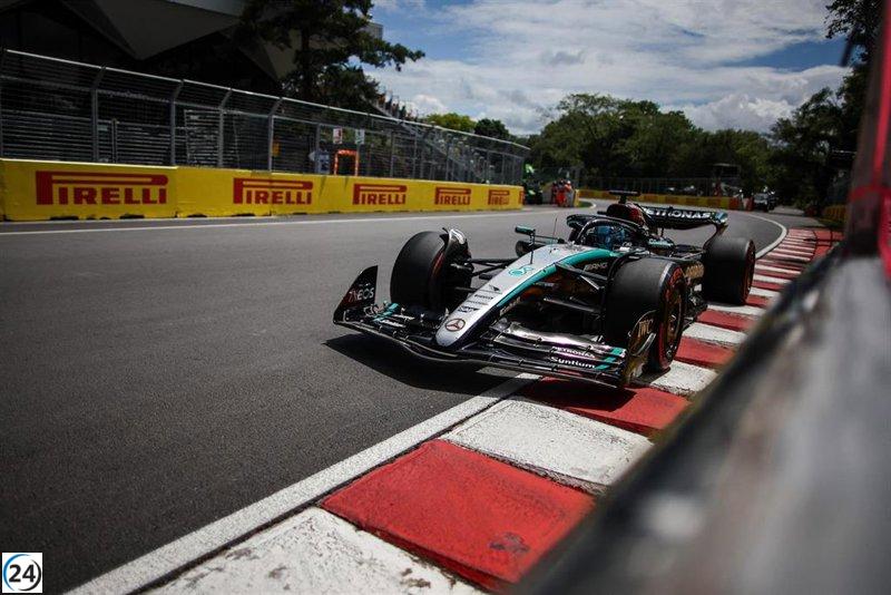 Russell se lleva la pole en el Mundial, Alonso sexto en la parrilla.