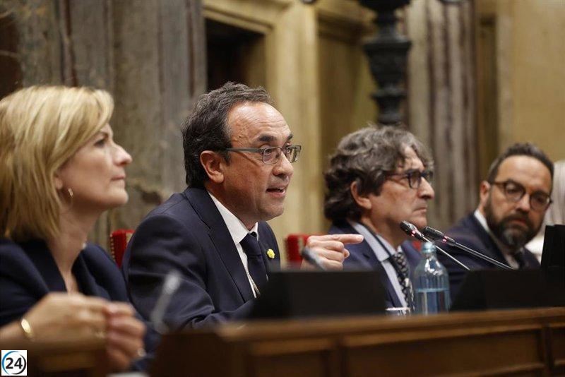 Rull y Turull exigen amnistía: uno busca borrar antecedentes y el otro poner fin a su inhabilitación.