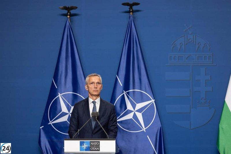 Stoltenberg pide a Estados Unidos contribuir con la mitad del fondo de ayuda para Ucrania.