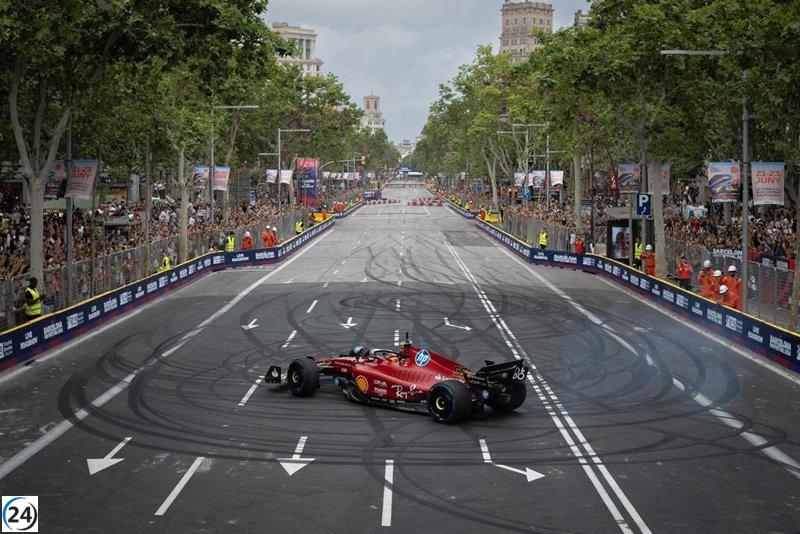 Evento histórico de la F1 en Barcelona: El 'road show'