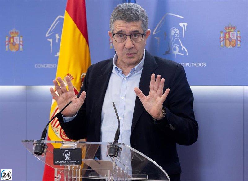 El PSOE deslegitima al PP por criticar al fiscal general.