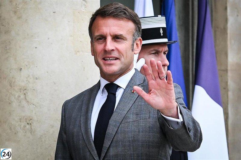 Macron rechaza alianza con partido de izquierda para gobernar.