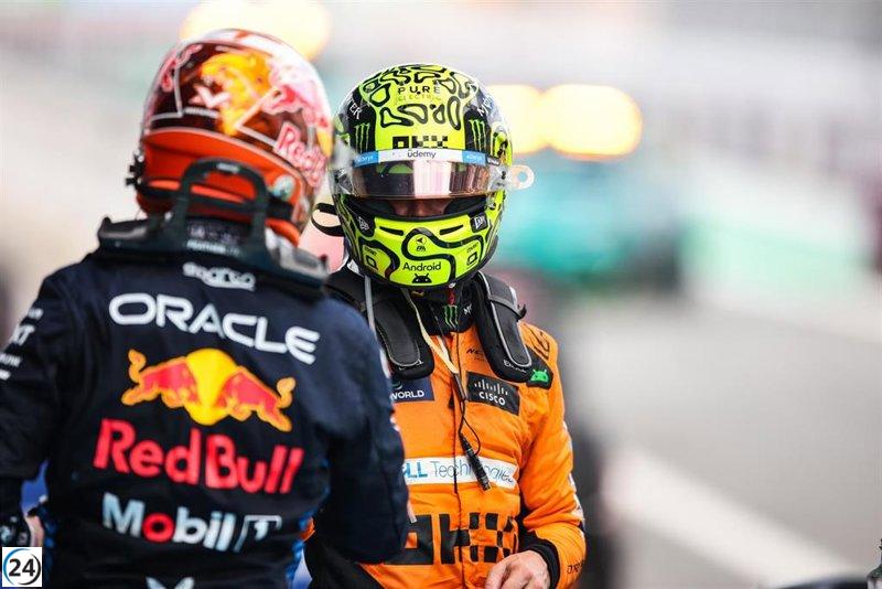 Silverstone revela la intensa rivalidad entre Verstappen y Norris.