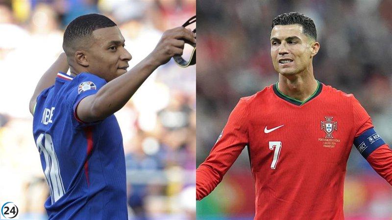 Ronaldo y Mbappé se encuentran en camino a las semifinales.