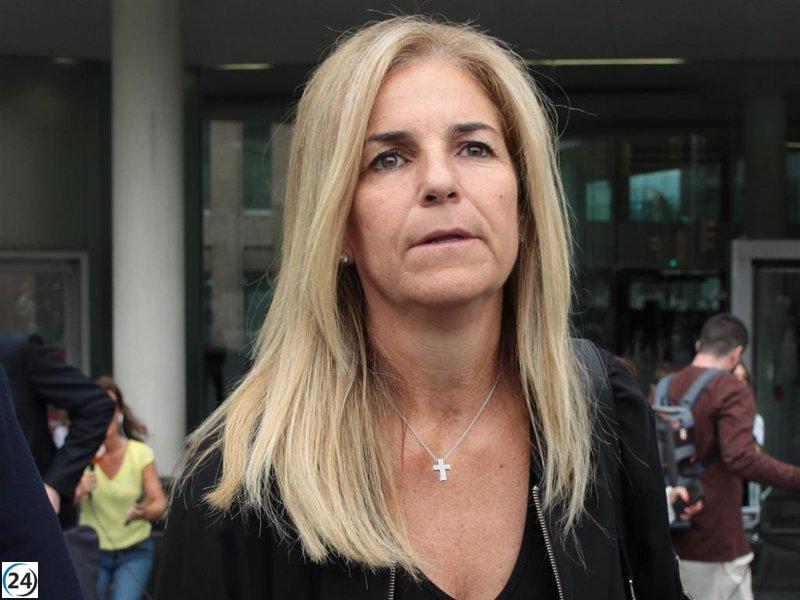 Arantxa Sánchez Vicario niega romance con Josep Santacana.