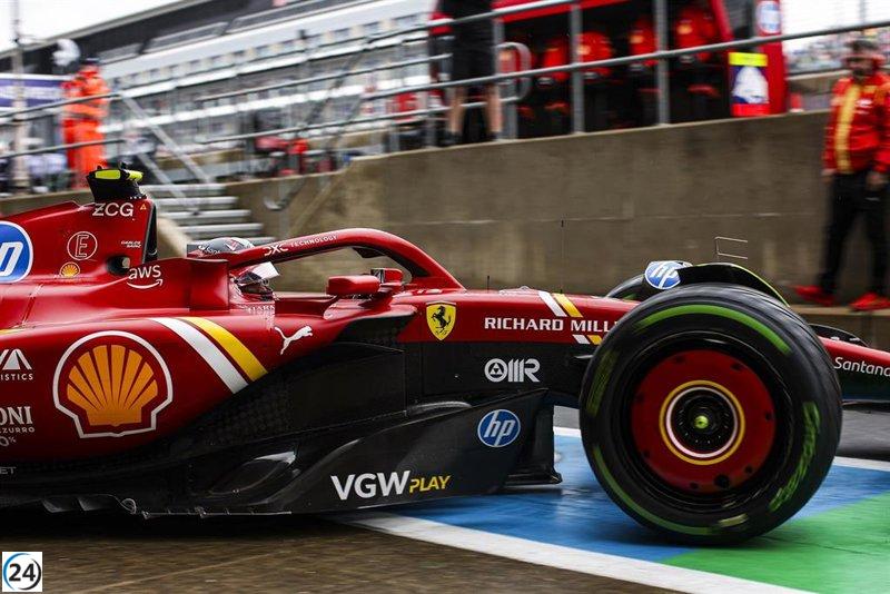 Carlos Sainz impresiona en una actuación excepcional con Ferrari
