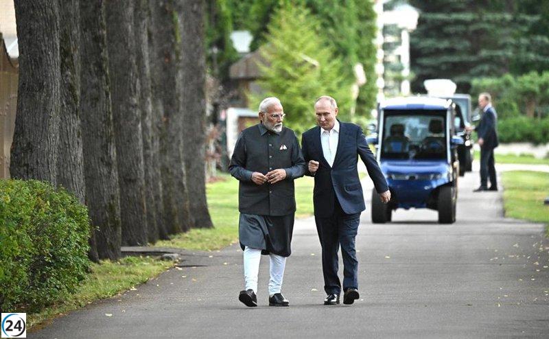 Putin trata de ocultar su aislamiento invitando a Modi a Rusia, según EEUU