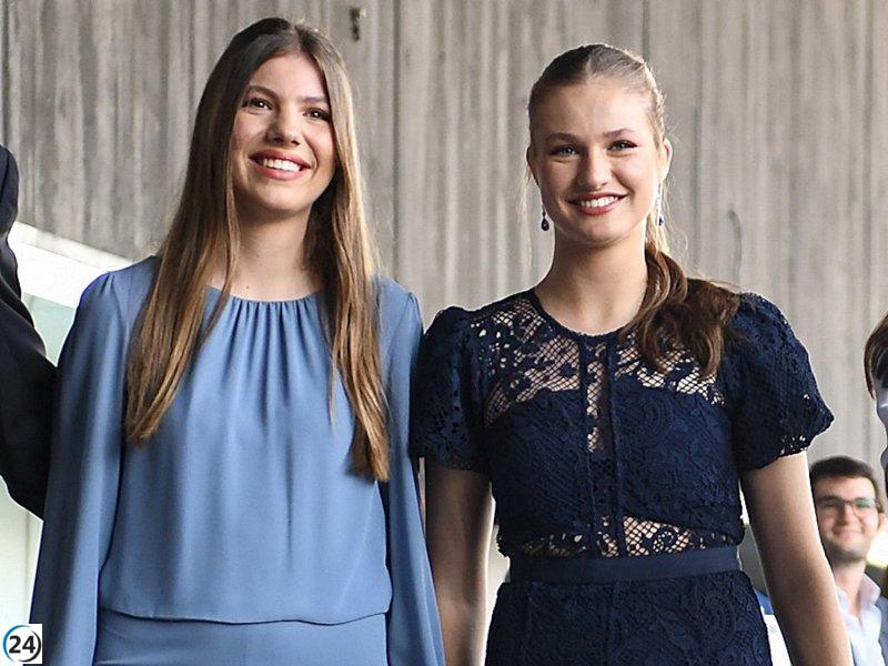 La Princesa Leonor sorprende con un estilo audaz en los Premios Princesa de Girona 2024.