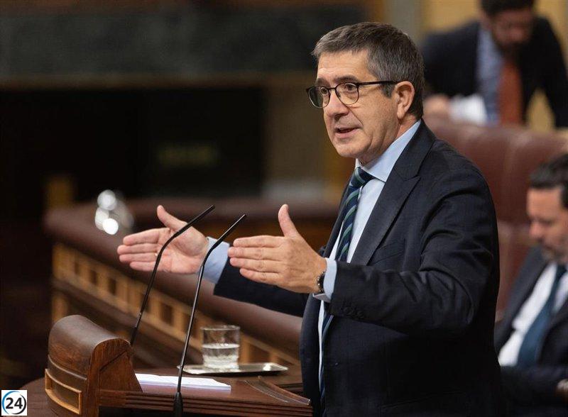 Patxi López califica de 