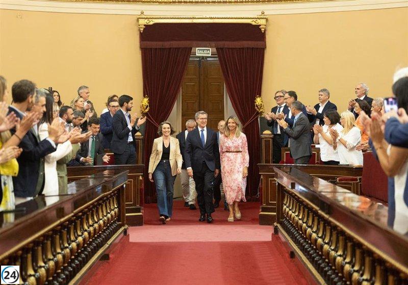 Feijóo critica a Sánchez por reunirse con independentistas y no con presidentes del PP