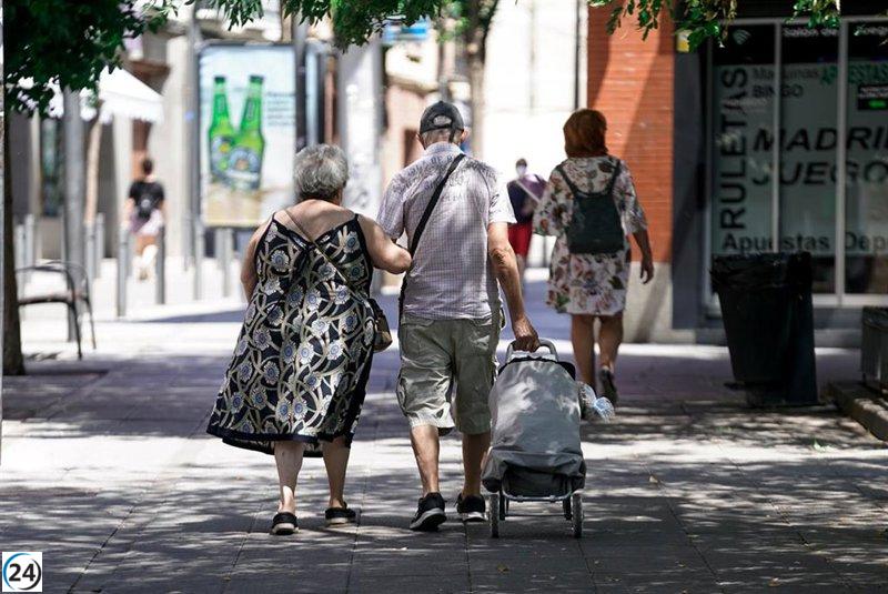 Gasto en pensiones crece un 6,5% y alcanza cifra récord en agosto: 12.828 millones.