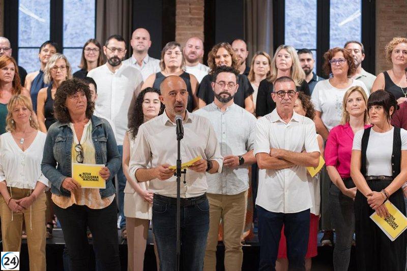 ERC y varios alcaldes presentan lista alternativa a Junqueras en el Congreso.