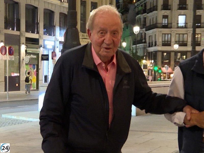 Don Juan Carlos se traslada a Madrid para asistir al funeral de Juan Gómez-Acebo.