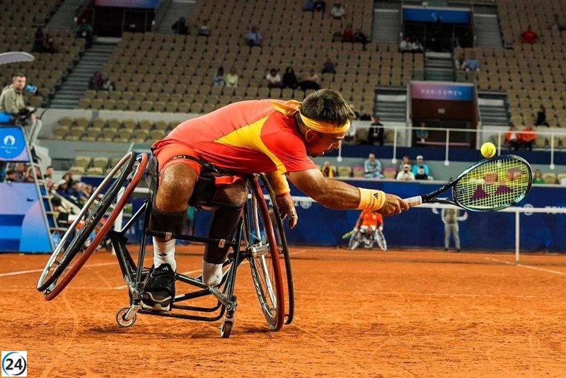 Martín de la Puente cae ante Gustavo Fernández en la lucha por el bronce.