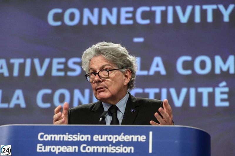 Breton critica a Von der Leyen por influir en Macron y renuncia como comisario.