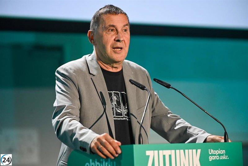 Otegi apoya Presupuestos Generales por el recambio PP-Vox