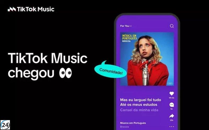 TikTok Music cancela su servicio a partir del 28 de noviembre