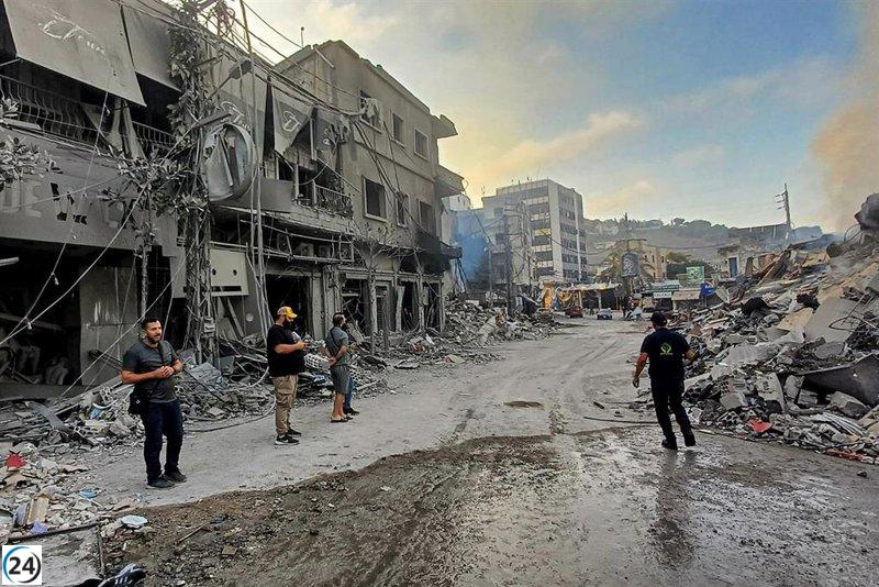 Ataque israelí deja nueve muertos en Aito, Líbano