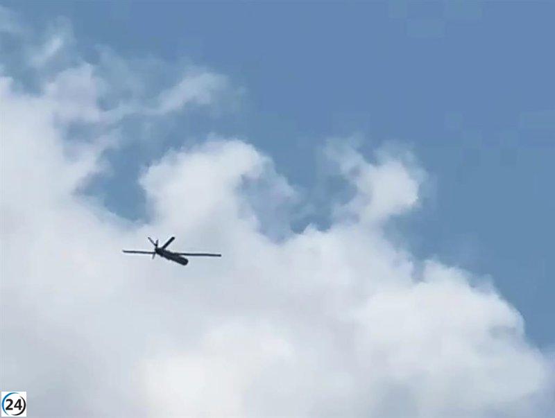 Israel frustra ataque con cuatro drones provenientes de Líbano y el este.