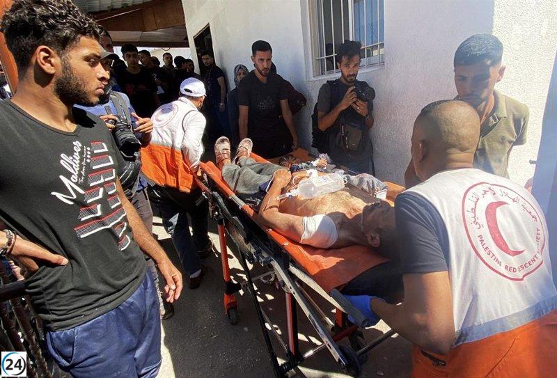 La OMS alerta sobre otro ataque a un hospital en Gaza.