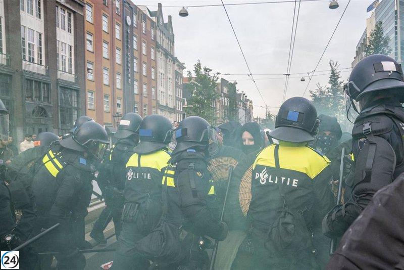 Agresiones a hinchas del Maccabi Tel Aviv en Ámsterdam tras el encuentro.