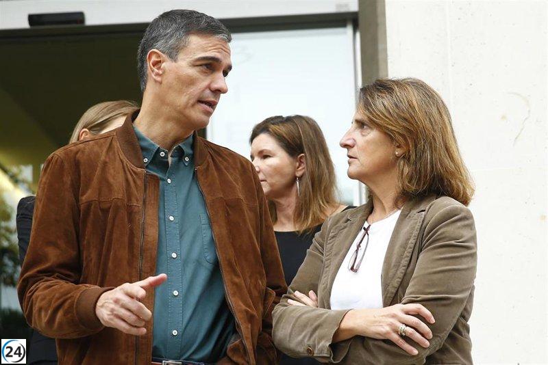Sánchez defiende a Ribera en la crisis de la DANA: