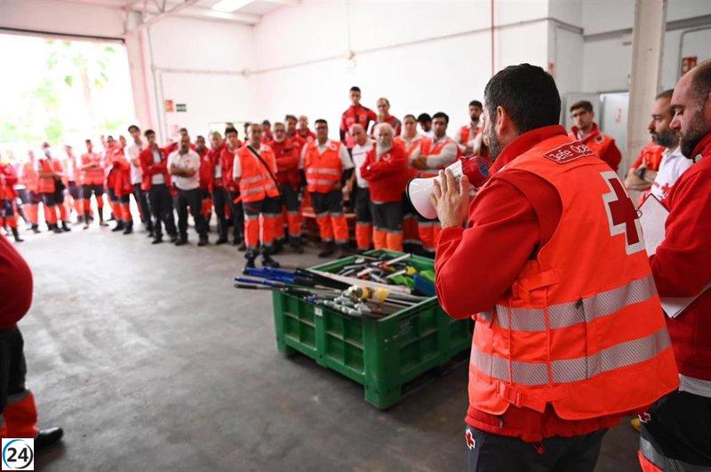 Cruz Roja entrega 1.800 kits de higiene a 9.000 damnificados por la DANA.